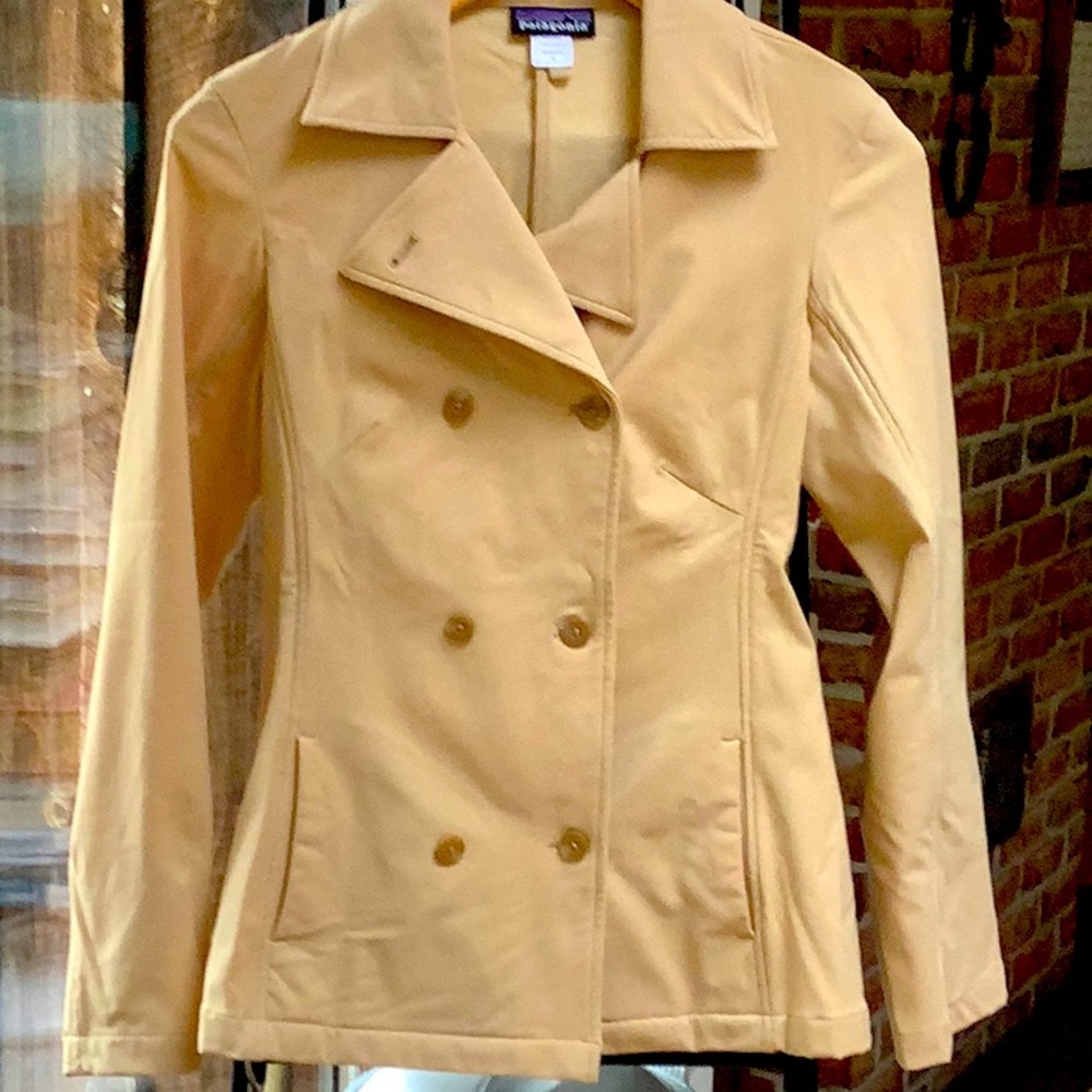 PATAGONIA WOMENS 4 NYLON SPRING JACKET EUC